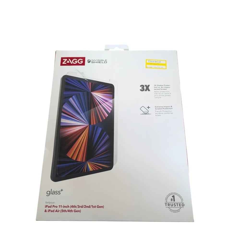 Z6O Zagg Invisible Shield Glass + Shield for iPad Pro 11